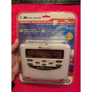 Midland WR-120 Emergency Weather Alert Radio NOAA All Hazards S.A.M.E. New